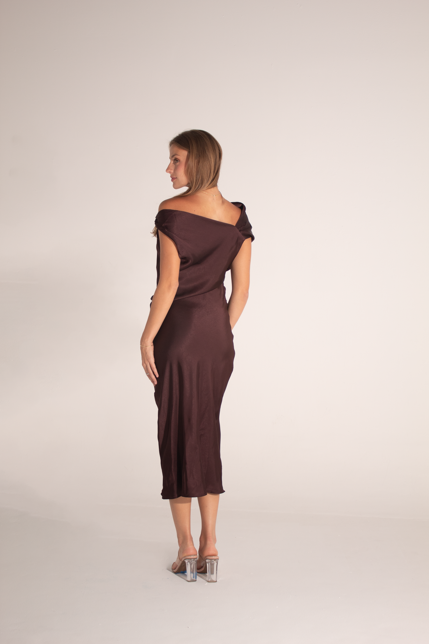 The Asymmetric Drape Dress