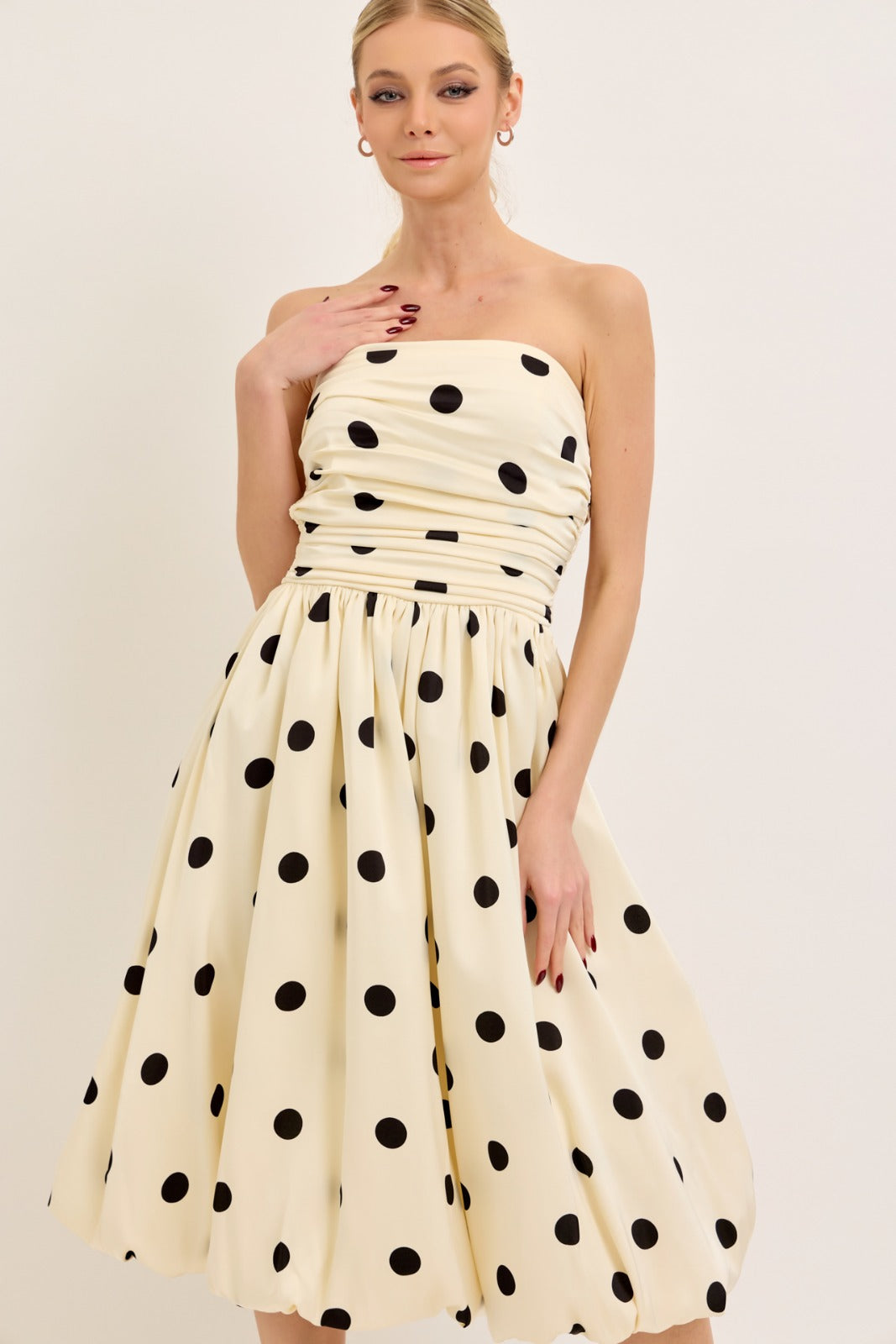 Polka Dot Straple Dress