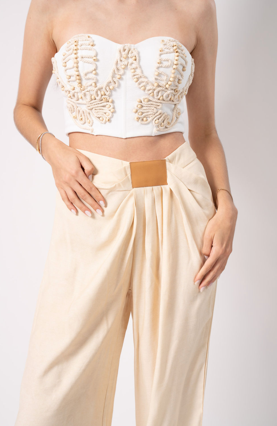 Ivory Pants