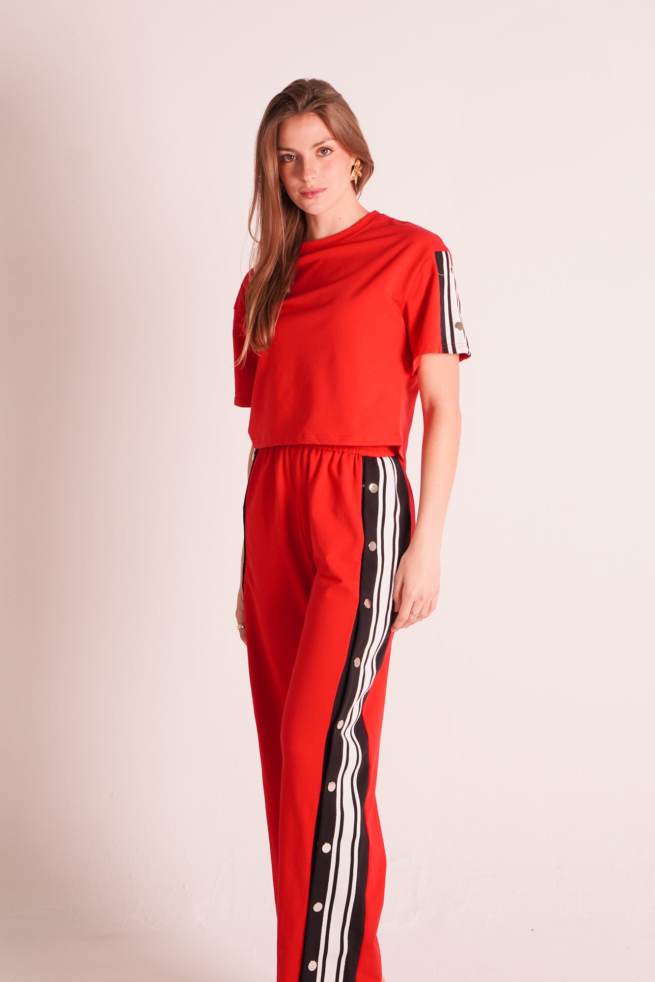 Button-down shirt and pants set