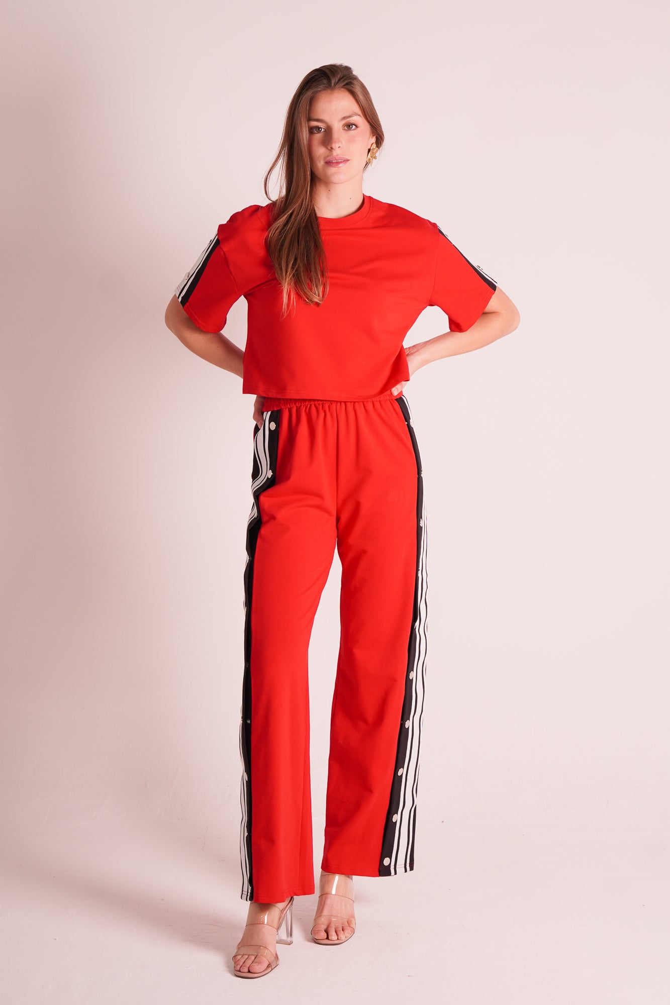 Button-down shirt and pants set