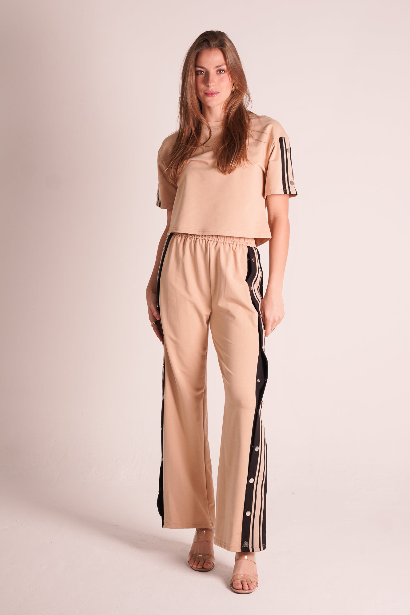 Button-down shirt and pants set