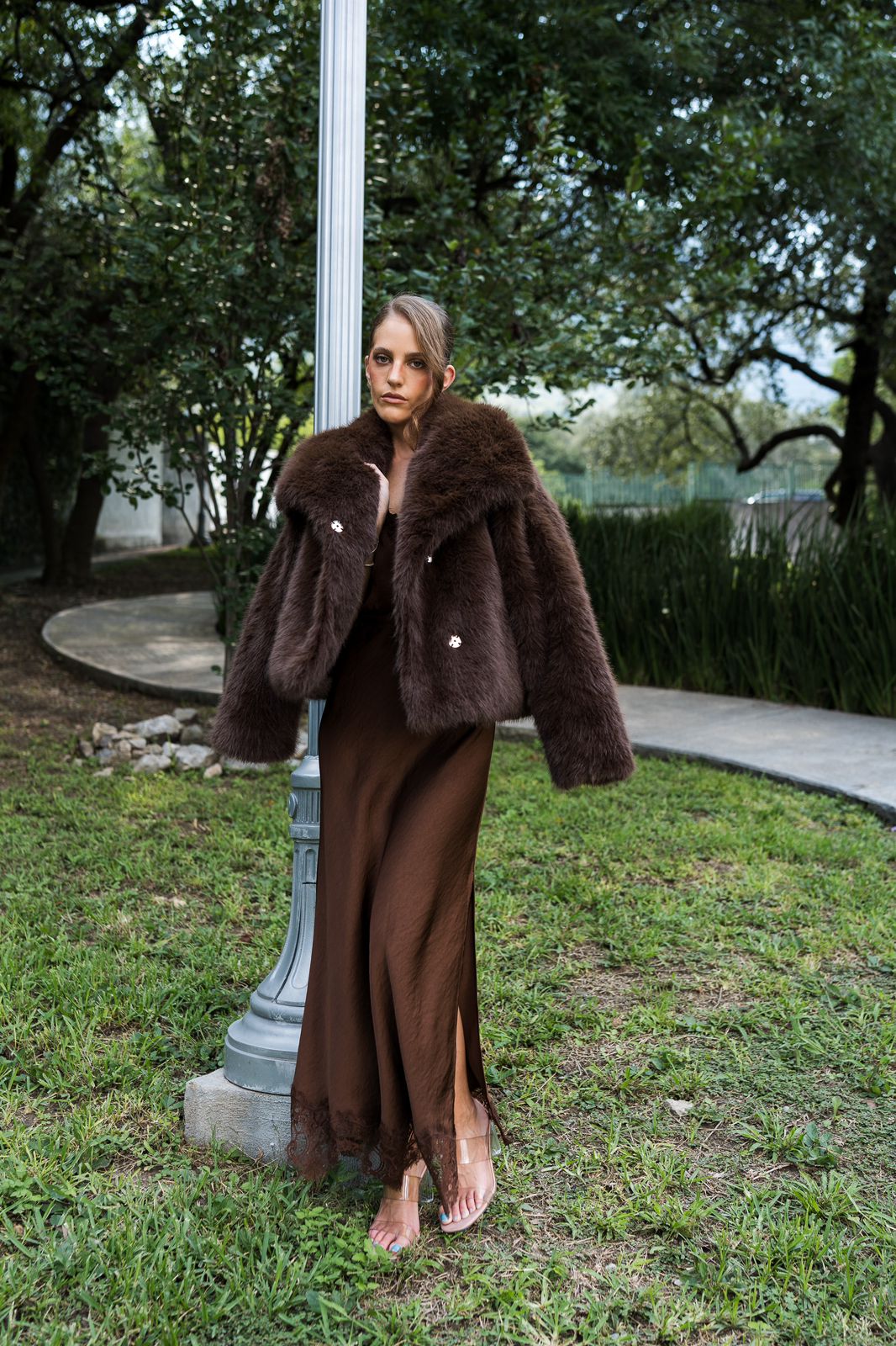 Short Brown Coat