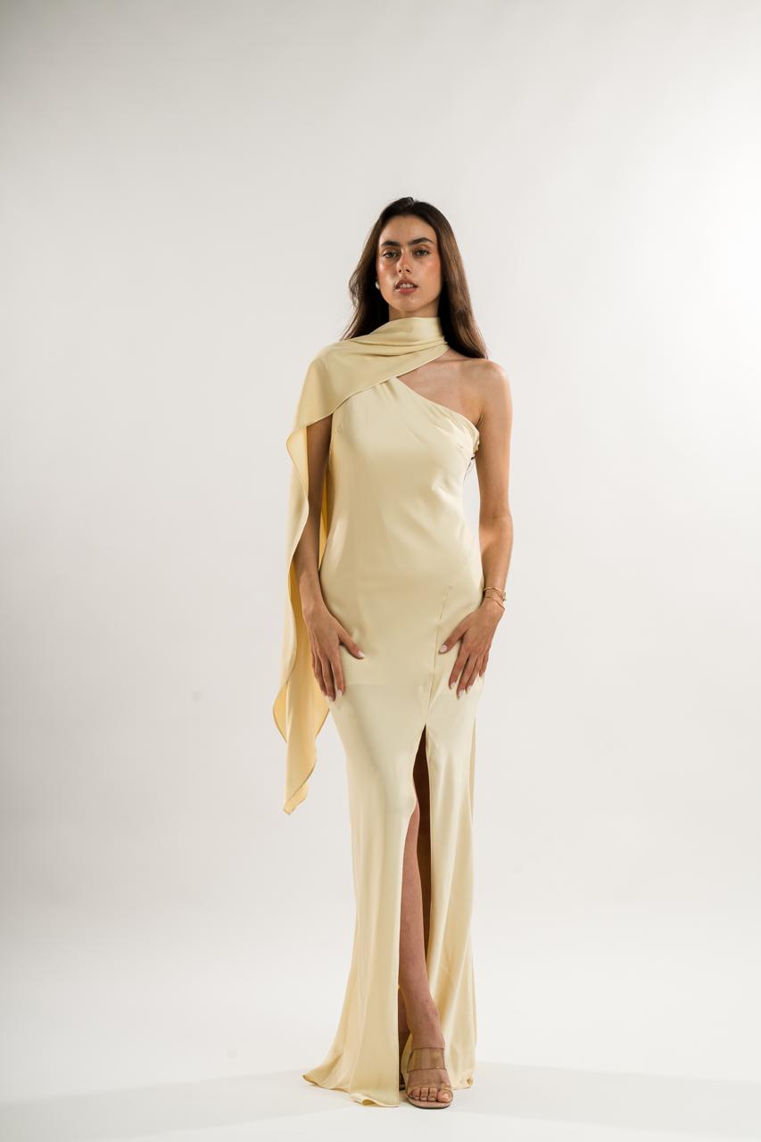 SATIN DRESS