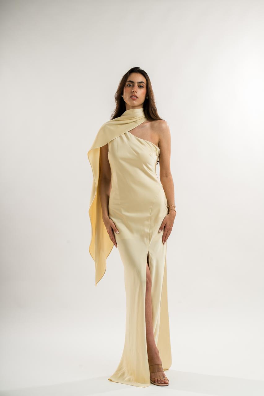 SATIN DRESS
