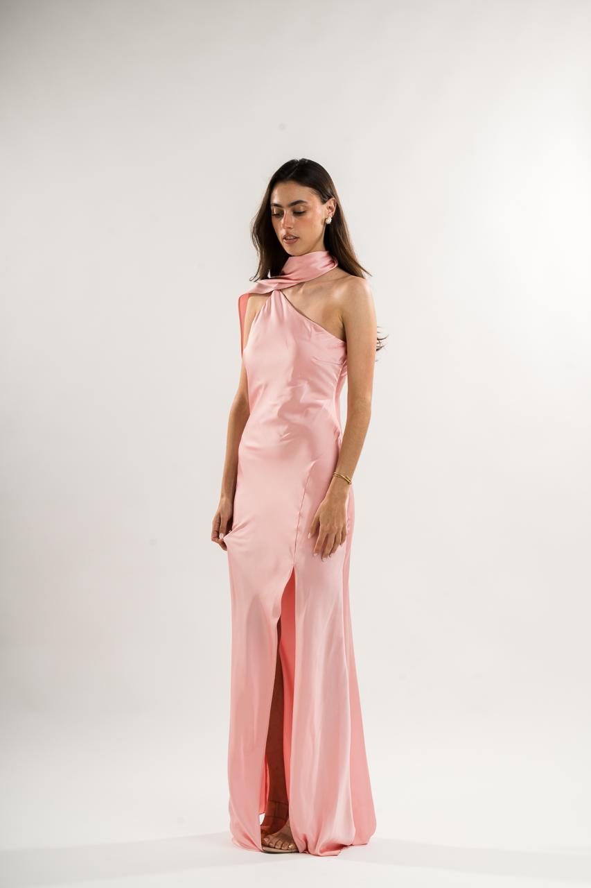 SATIN DRESS