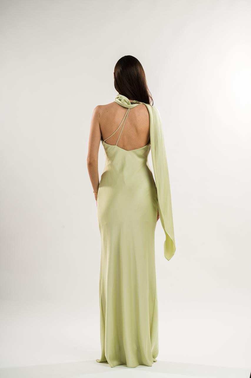 SATIN DRESS