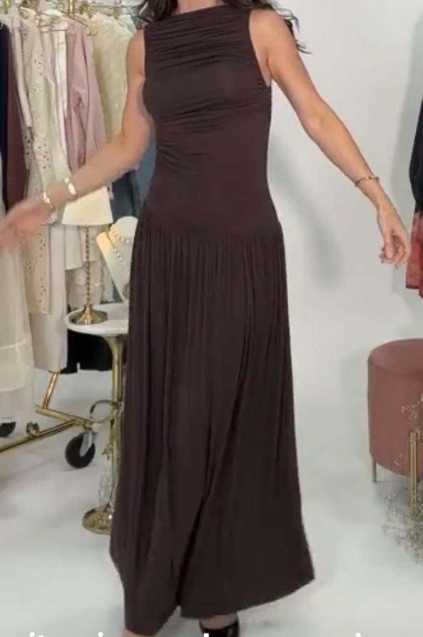 Brown Dress
