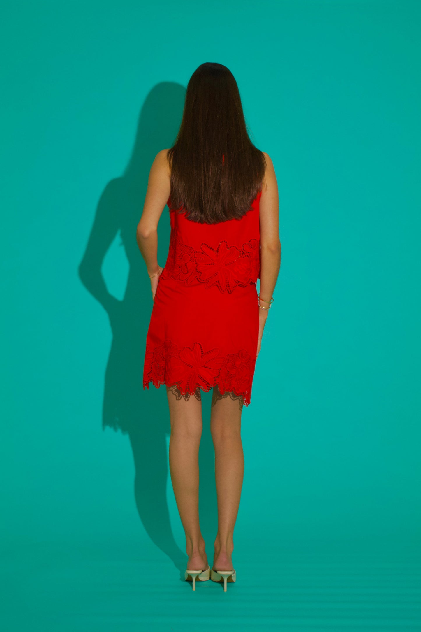 Rouge summer skirt