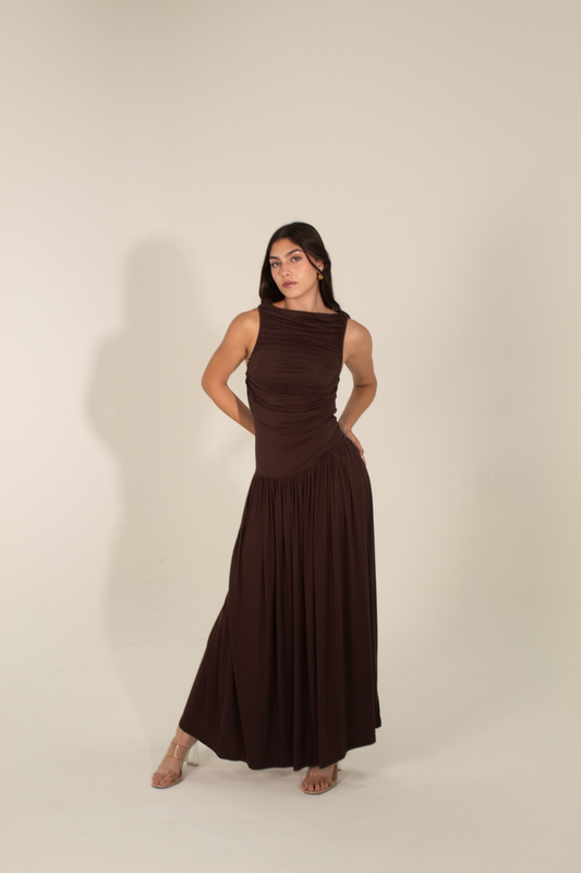 Brown Dress