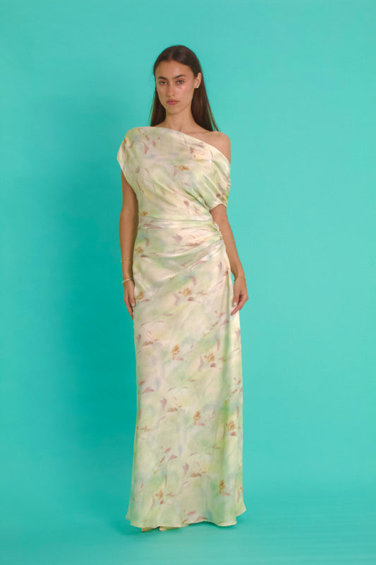 Flowery maxi dress