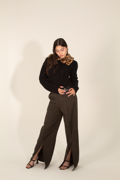 Dress Pants With A Belt