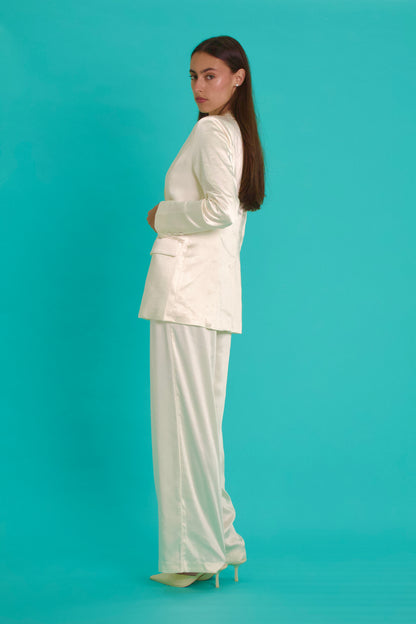 Silk blazer