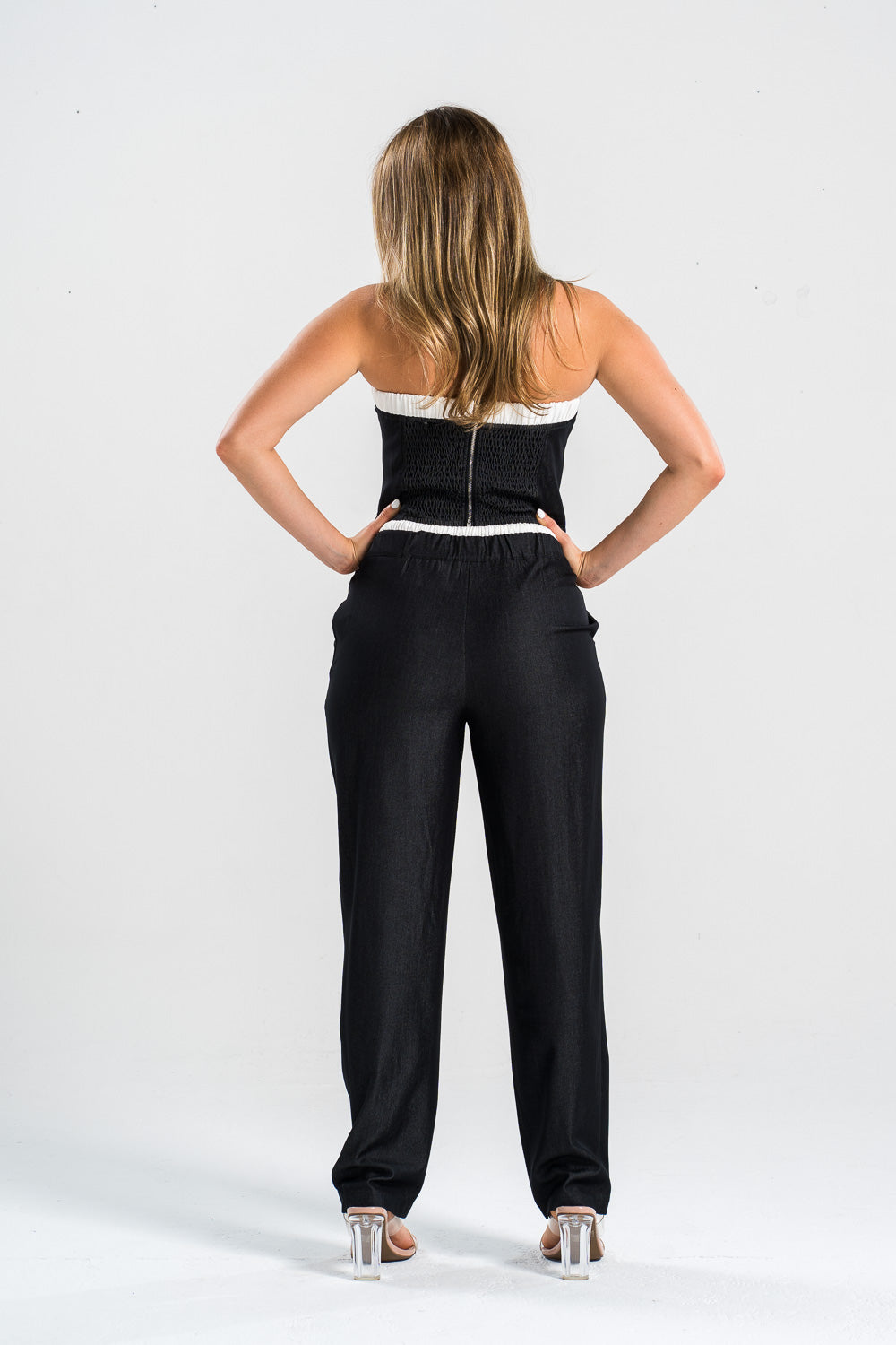 STRAPLESS BOW PANTS PREORDEN