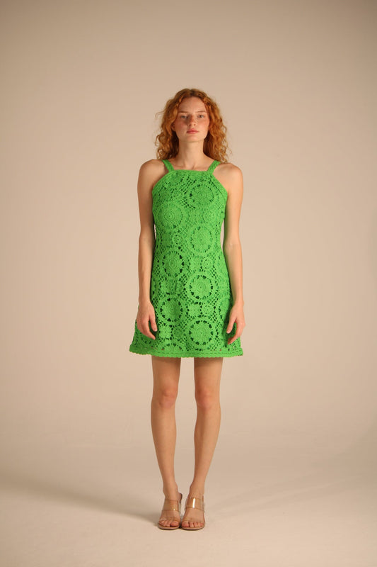 Short Green  Dress