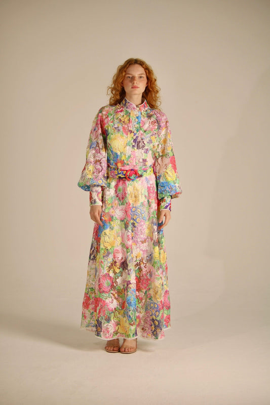 Colorful Flower Dress