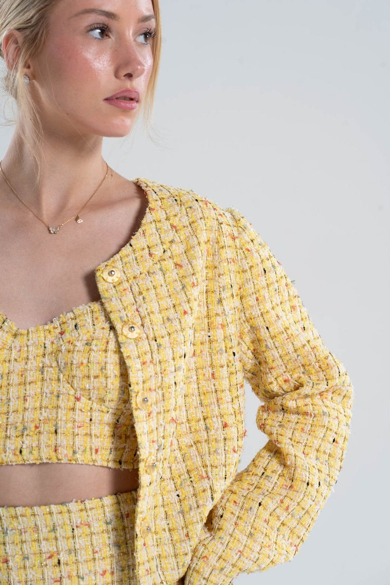 Yellow Top & Blazer