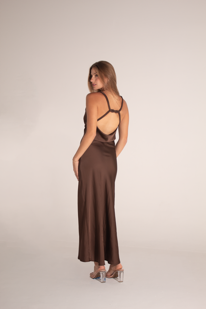 The Chocolate Slip Dress