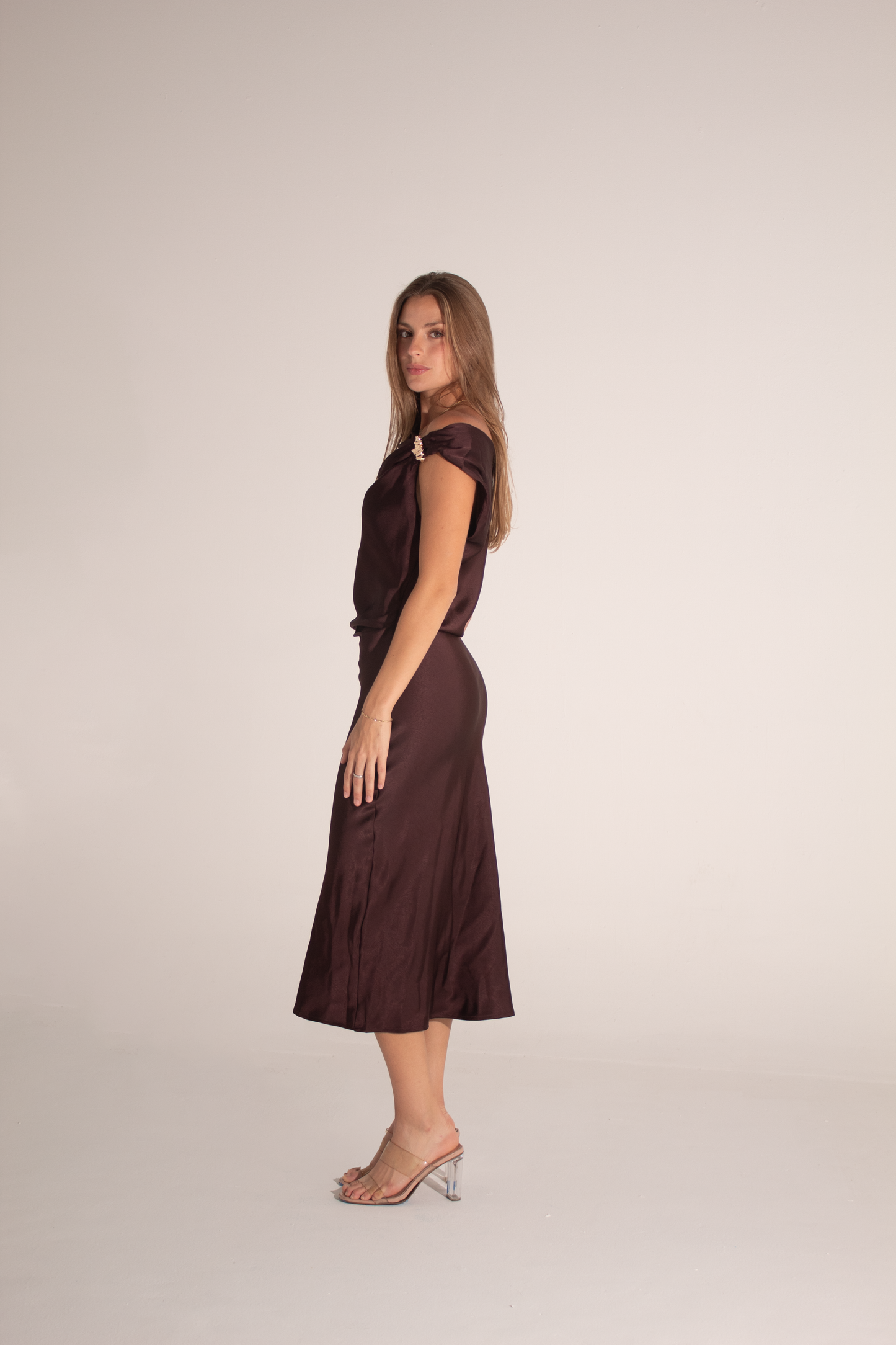 The Asymmetric Drape Dress