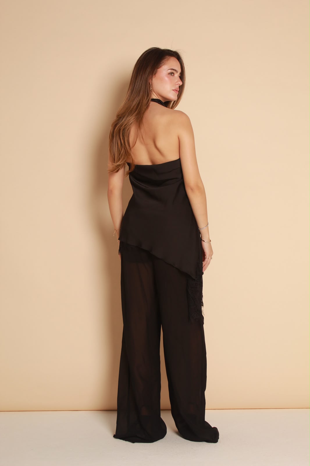 Valentina Pants — Satin Black