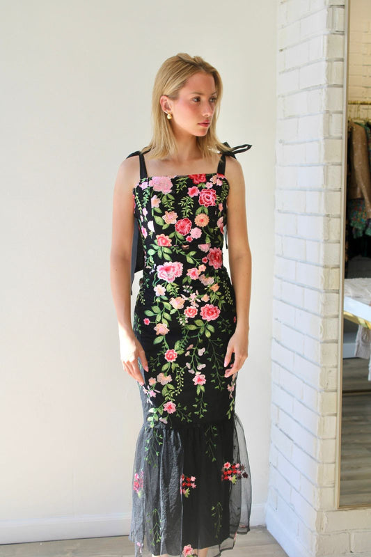 Midi Flower Dress