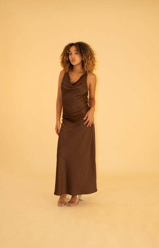 The Chocolate Slip Dress