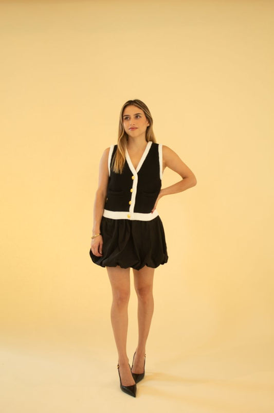 The Bouclé Vest