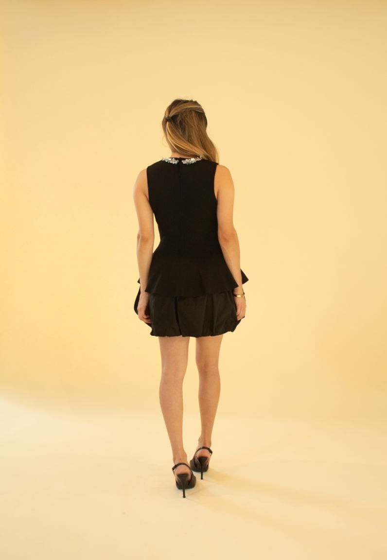 The Bouclé Mini Skirt