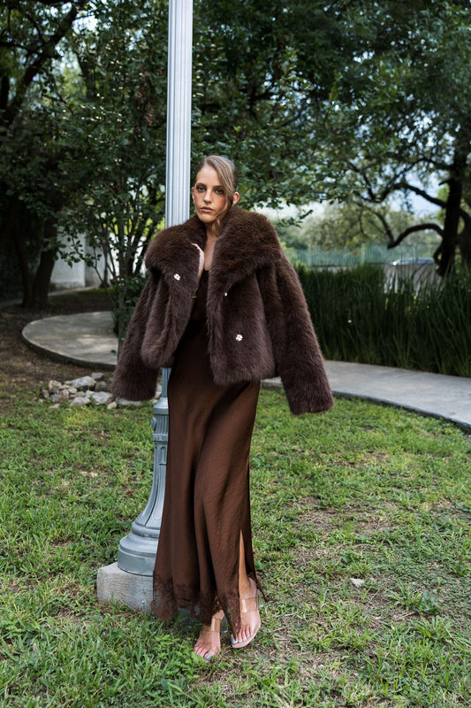 Short Brown Coat