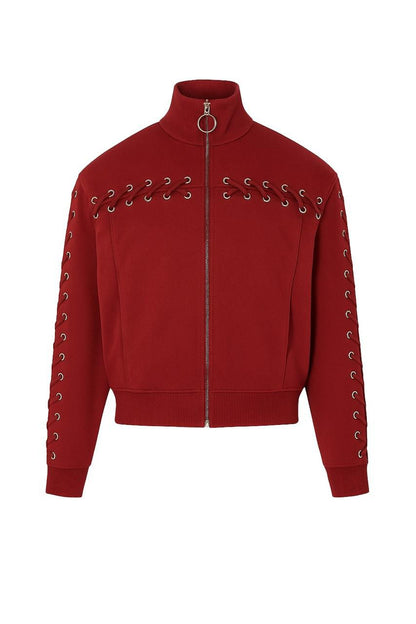 Crisscross Hoodie & Sweatpants Set