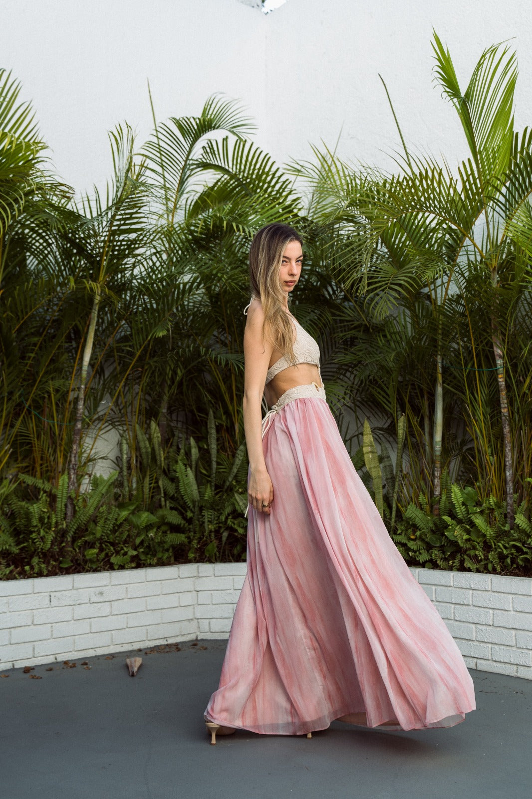 Beach blush dress