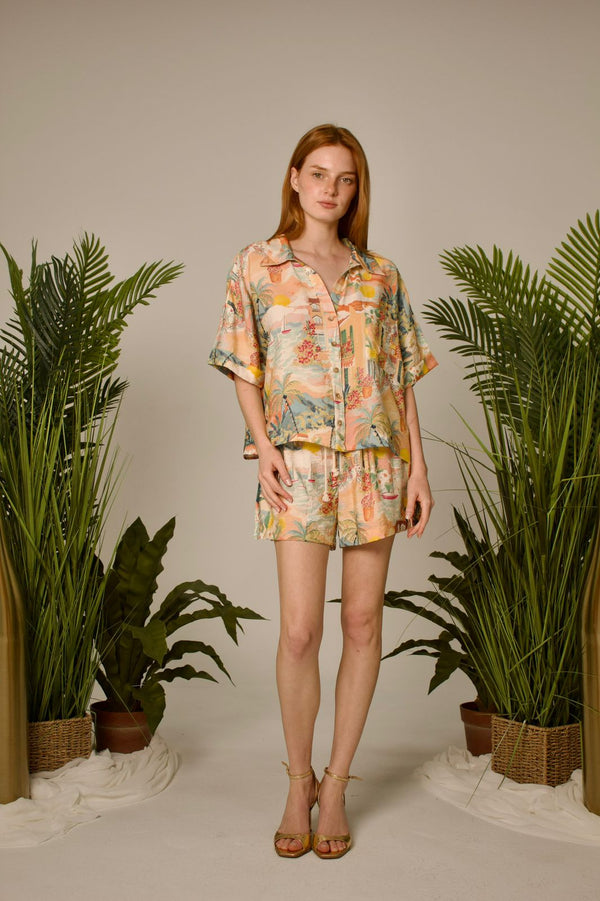 Sunset Palms set