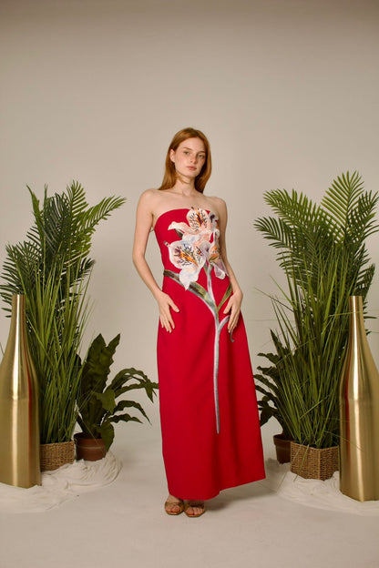 flower bloom dress