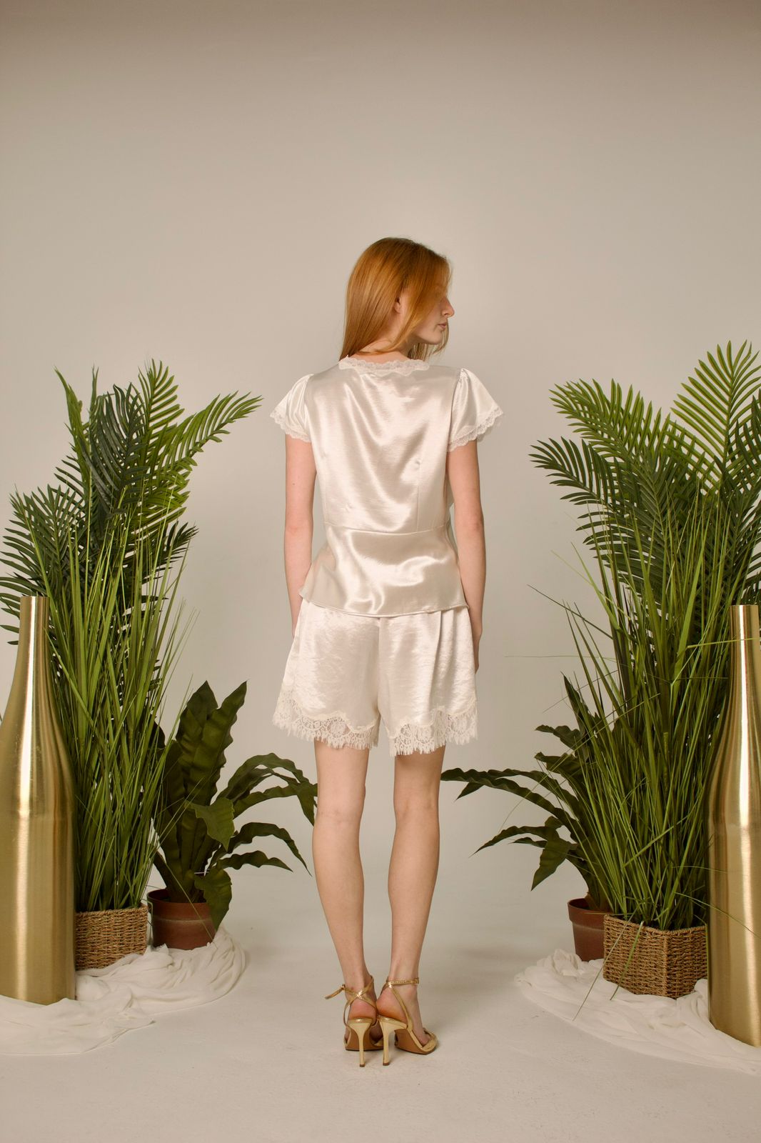 Silky Lace Short