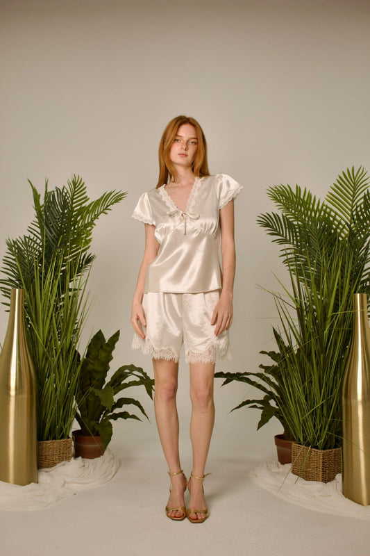 Silky Lace Short