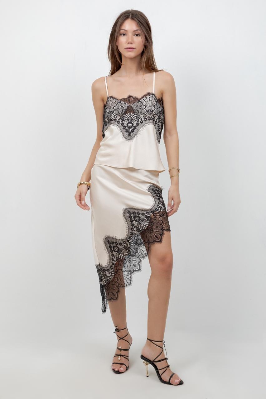 Satin Lace Camisole