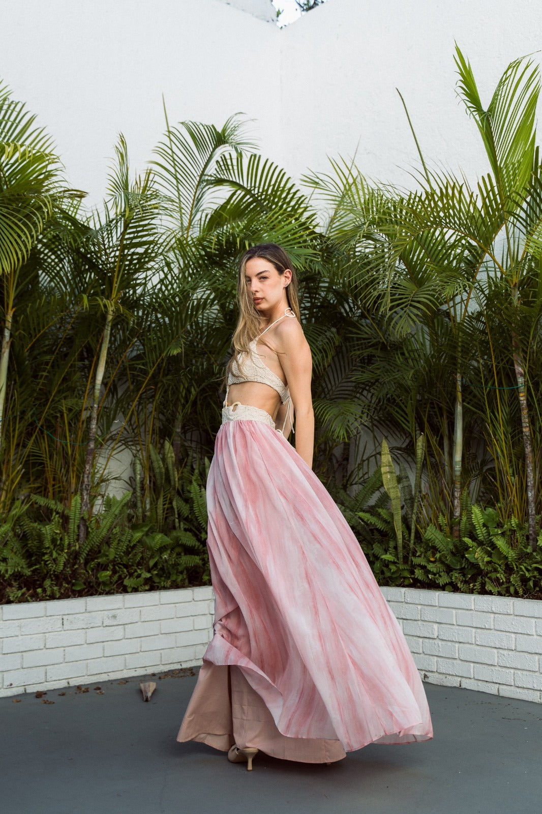 Beach blush dress