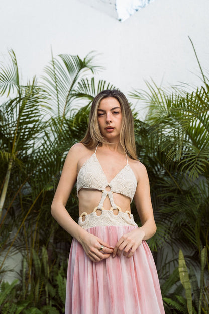 Beach blush dress