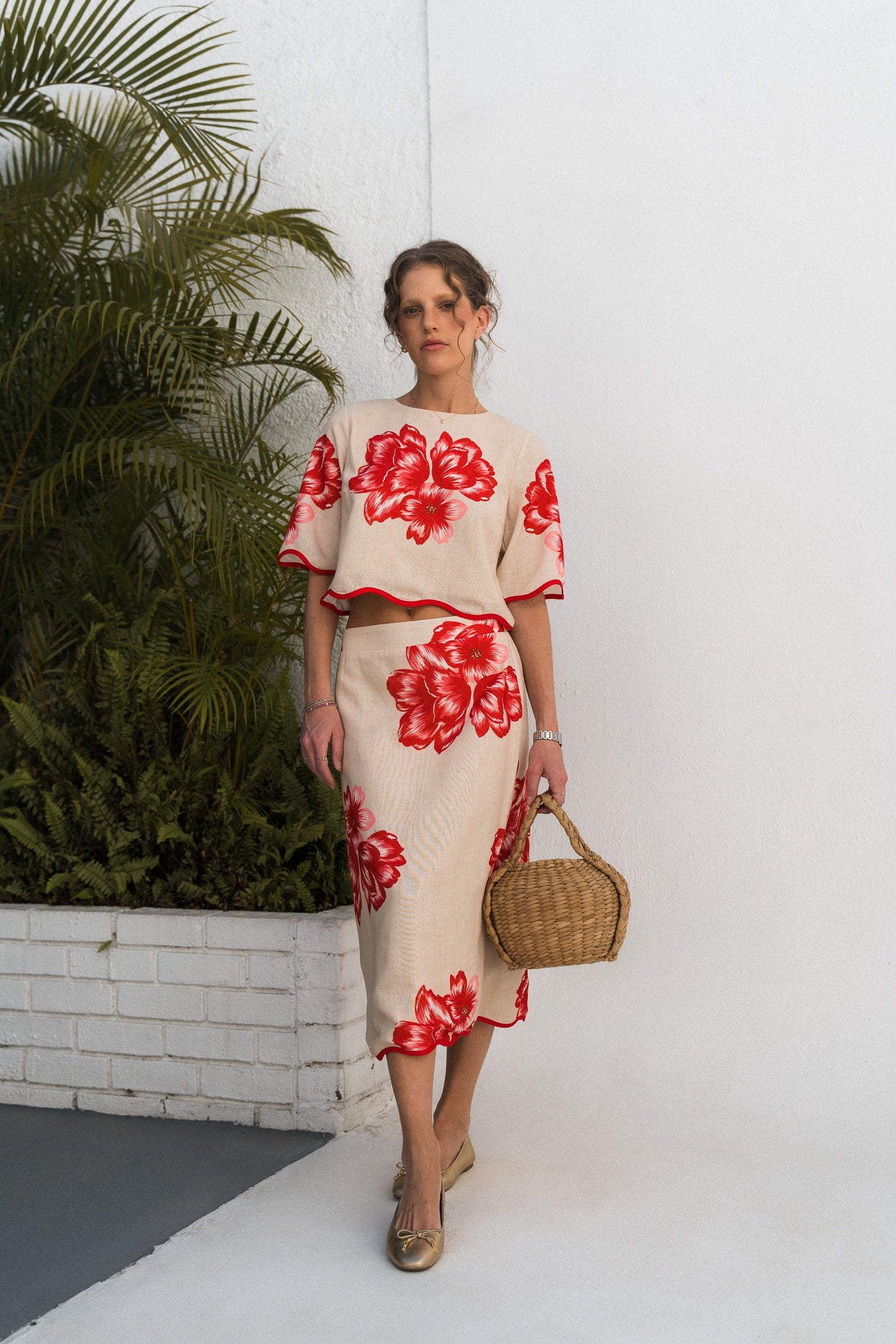 Tropical blouse