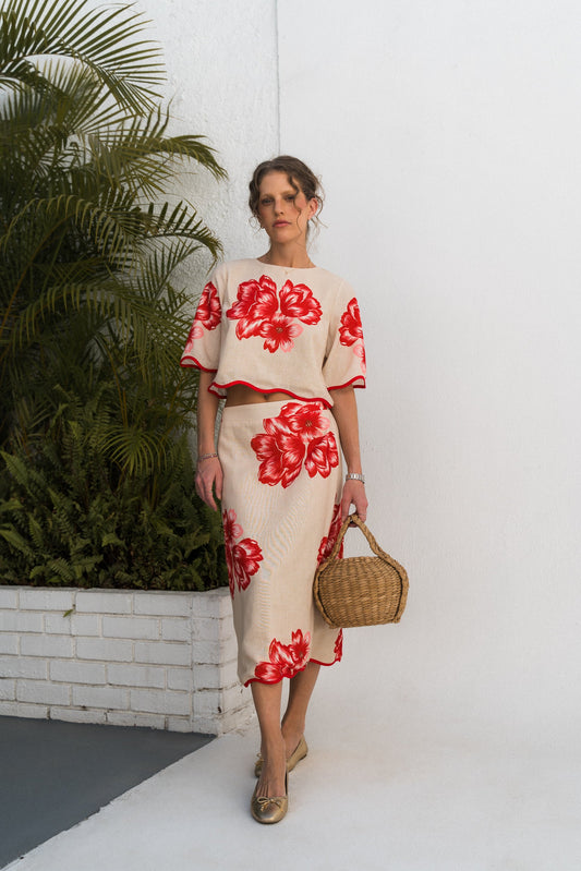 Tropical blouse