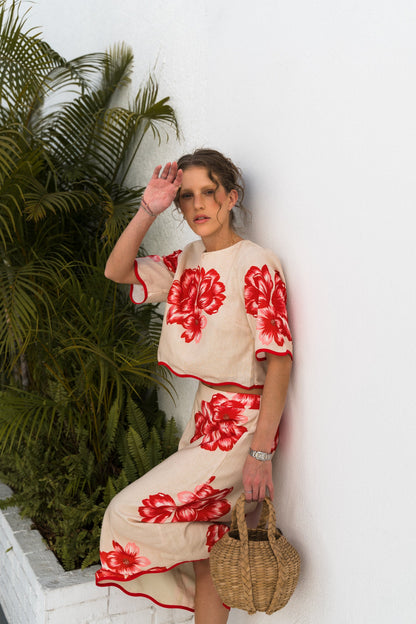 Tropical blouse