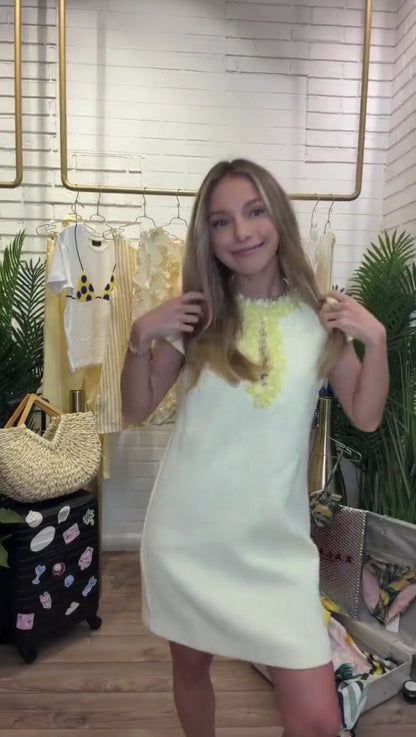 Lemon Drop Mini Dress